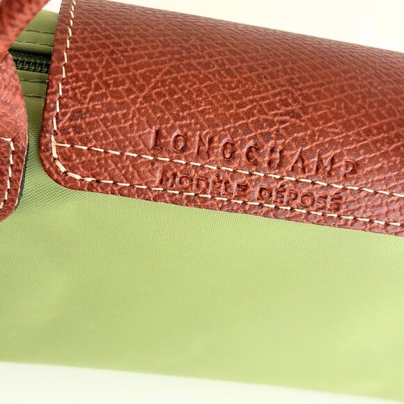 💚 Authentic Longchamp Le Pliage Cosmetic Pouch – Green (Free Strap!) 💚 - Picture 10 of 10